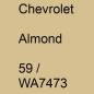 Preview: Chevrolet, Almond, 59 / WA7473.